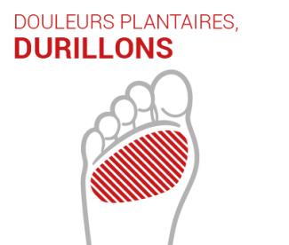 Douleurs plantaires -  Durillons