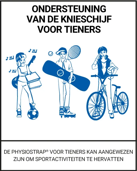 PHYSIOSTRAP kniebandage JUNIOR