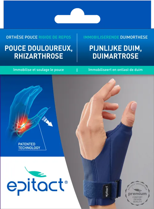 Orthèse de pouce rigide Rhizarthrose epitact