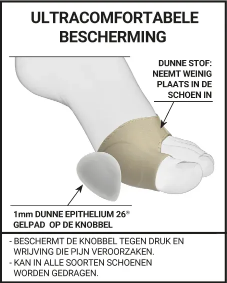 HALLUX VALGUS BESCHERMER